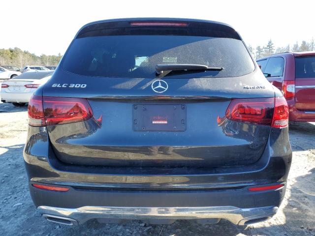 W1N0G8EBXNV326668 - 2022 MERCEDES-BENZ GLC 300 4MATIC BLACK photo 6