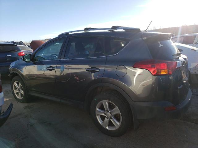 2T3RFREV2DW104375 - 2013 TOYOTA RAV4 XLE GRAY photo 2