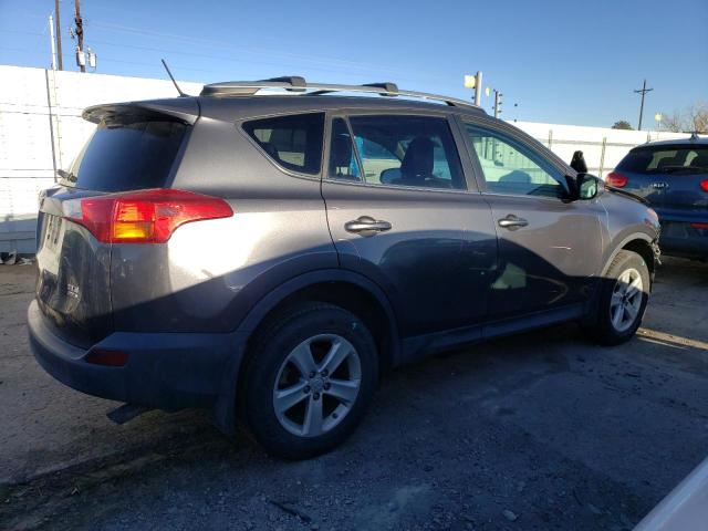 2T3RFREV2DW104375 - 2013 TOYOTA RAV4 XLE GRAY photo 3