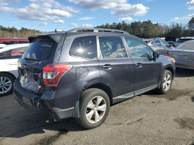 JF2SJARC3GH427274 - 2016 SUBARU FORESTER 2.5I LIMITED CHARCOAL photo 3