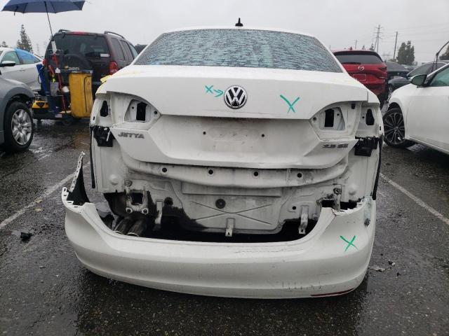 3VWDP7AJ7DM391354 - 2013 VOLKSWAGEN JETTA SE WHITE photo 6