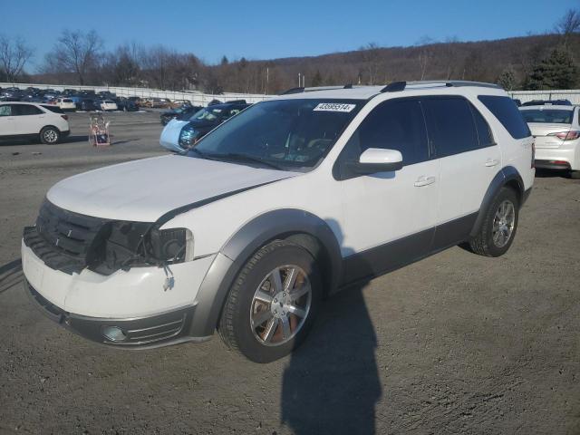 1FMDK05W18GA40286 - 2008 FORD TAURUS X SEL WHITE photo 1