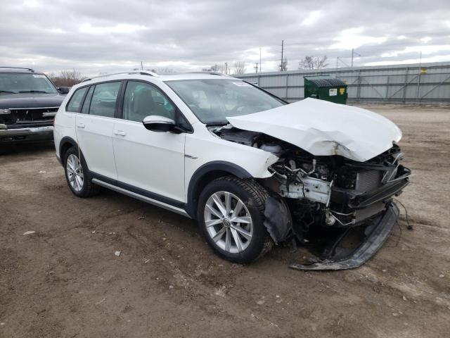 3VWH17AU6HM507792 - 2017 VOLKSWAGEN GOLF ALLTR S WHITE photo 4