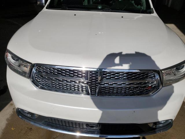 1C4RDJEGXHC945751 - 2017 DODGE DURANGO CITADEL WHITE photo 12