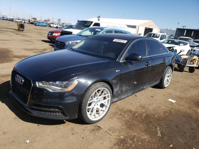 WAUHGAFC7CN120114 - 2012 AUDI A6 PRESTIGE შავი ფოტო 1
