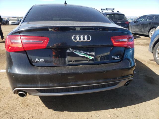 WAUHGAFC7CN120114 - 2012 AUDI A6 PRESTIGE შავი ფოტო 6