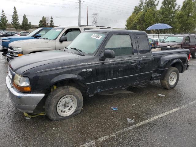 1FTYR14V2YPB92660 - 2000 FORD RANGER SUPER CAB BLACK photo 1