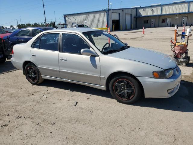 1NXBR12E22Z650422 - 2002 TOYOTA COROLLA CE SILVER photo 4