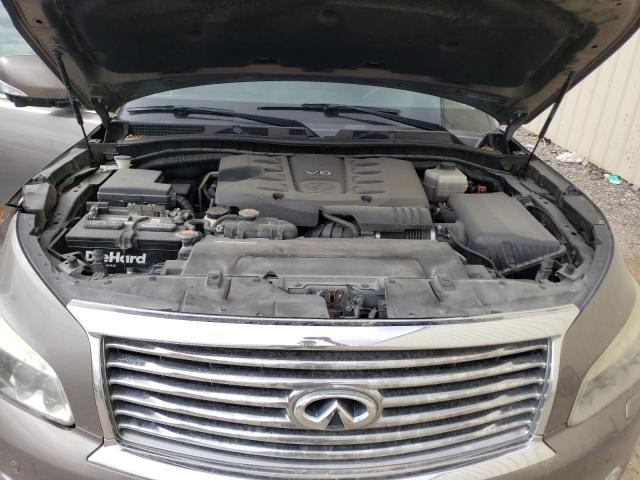 JN8AZ2ND2E9750699 - 2014 INFINITI QX80 TAN photo 12