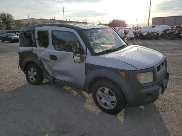 5J6YH18614L005359 - 2004 HONDA ELEMENT EX SILVER photo 4