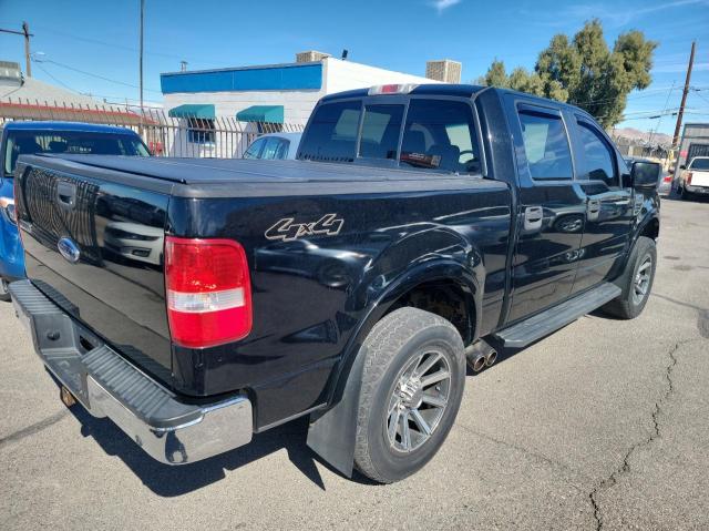 1FTPW14586KB61007 - 2006 FORD F150 SUPERCREW BLACK photo 4