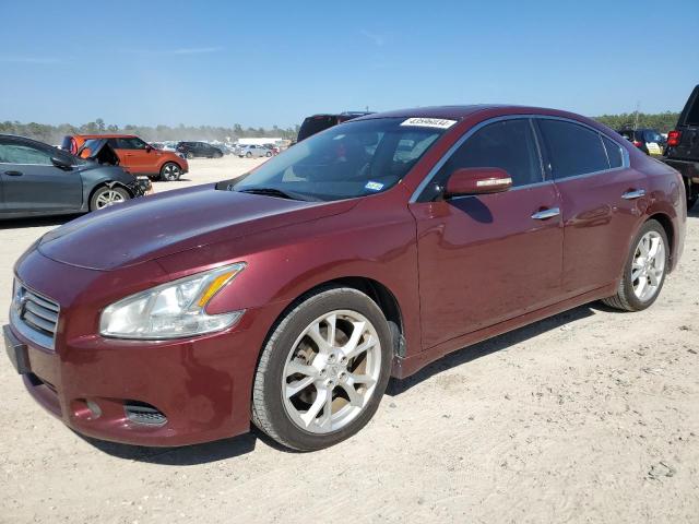 1N4AA5AP6CC838794 - 2012 NISSAN MAXIMA S BURGUNDY photo 1