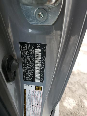 JTKJF5C73B3007074 - 2011 TOYOTA SCION TC 灰色 照片 12