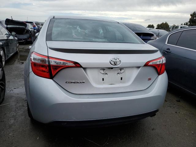 5YFBURHEXGP551604 - 2016 TOYOTA COROLLA L GRAY photo 6