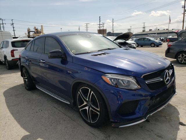 4JGED6EB2HA077400 - 2017 MERCEDES-BENZ GLE COUPE 43 AMG BLUE photo 4