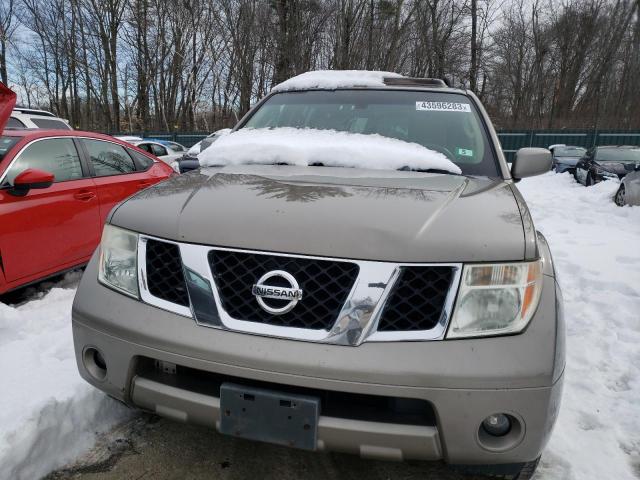 5N1AR18W77C614752 - 2007 NISSAN PATHFINDER LE TAN photo 5