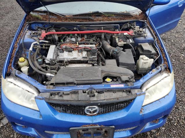 JM1BJ246631132453 - 2003 MAZDA PROTEGE PR5 蓝色 照片 11
