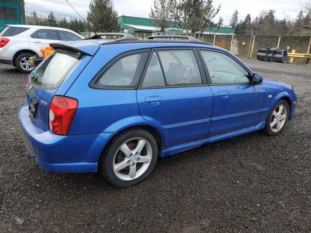 JM1BJ246631132453 - 2003 MAZDA PROTEGE PR5 蓝色 照片 3
