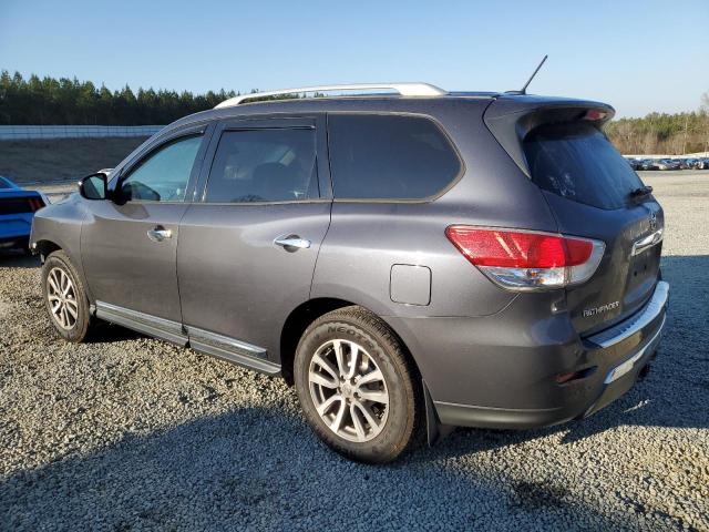 5N1AR2MMXEC655819 - 2014 NISSAN PATHFINDER S GRAY photo 2