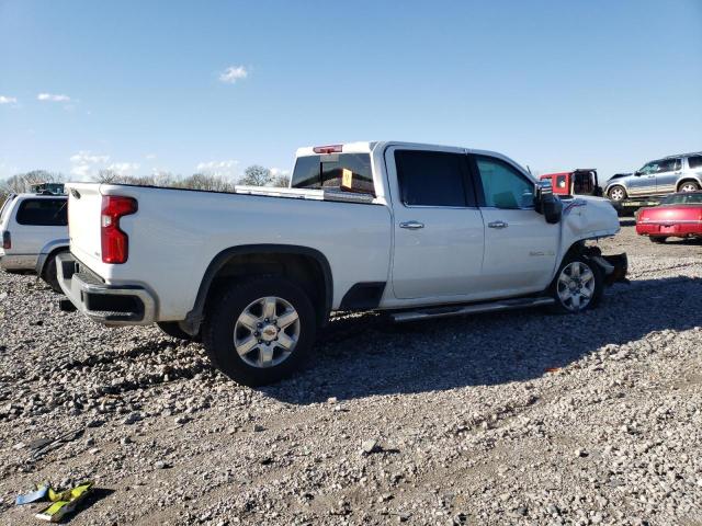 2GC4YPE76N1240982 - 2022 CHEVROLET SILVERADO K2500 HEAVY DUTY LTZ WHITE photo 3