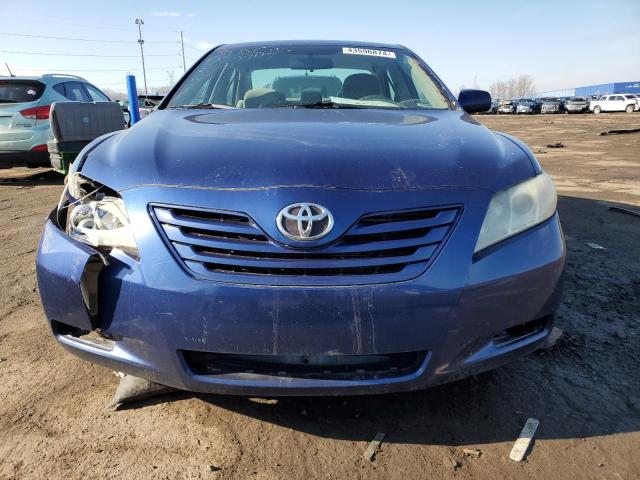 4T1BE46K67U046375 - 2007 TOYOTA CAMRY CE BLUE photo 5