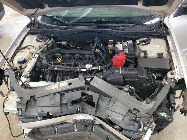 3FAHP0GA8AR337486 - 2010 FORD FUSION S SILVER photo 11