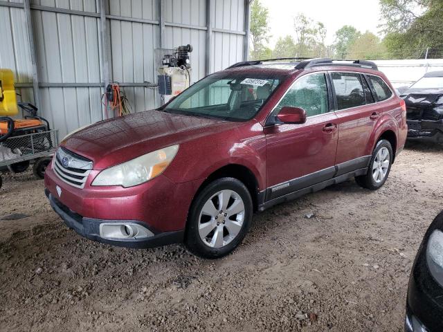 4S4BRCGC7B3368768 - 2011 SUBARU OUTBACK 2.5I PREMIUM BURGUNDY photo 1