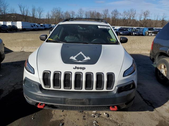 1C4PJMBB1EW160684 - 2014 JEEP CHEROKEE TRAILHAWK WHITE photo 5