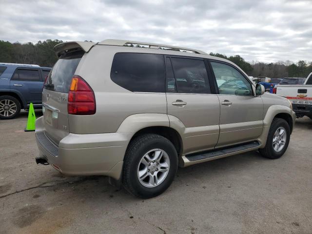 JTJBT20X140062471 - 2004 LEXUS GX 470 TAN photo 3