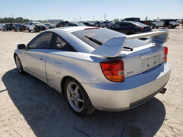 JTDDY38T5Y0003997 - 2000 TOYOTA CELICA GT-S SILVER photo 2