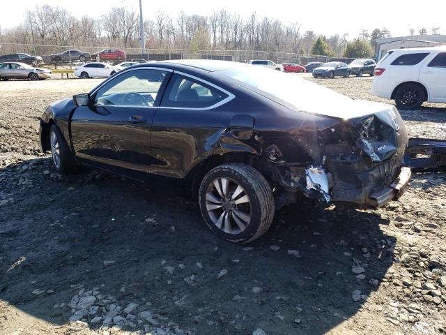 1HGCS12759A017649 - 2009 HONDA ACCORD EX BLACK photo 2