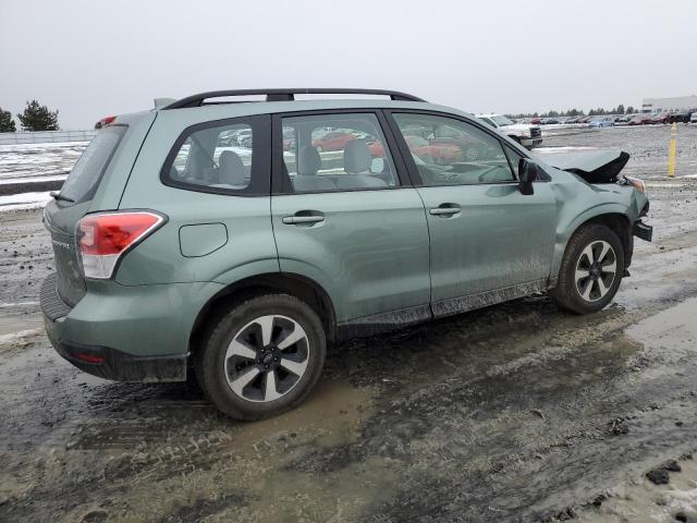 JF2SJABC6JH553839 - 2018 SUBARU FORESTER 2.5I GREEN photo 3