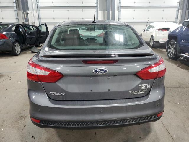 1FADP3J20DL200806 - 2013 FORD FOCUS TITANIUM GRAY photo 6