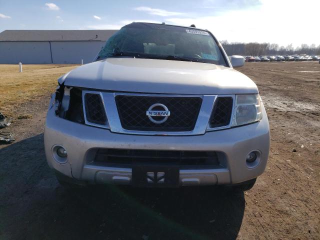 5N1AR18B08C654590 - 2008 NISSAN PATHFINDER S SILVER photo 5