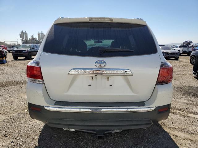 5TDZK3EH7DS115005 - 2013 TOYOTA HIGHLANDER BASE WHITE photo 6