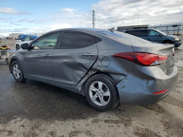 5NPDH4AE3EH510994 - 2014 HYUNDAI ELANTRA SE GRAY photo 2