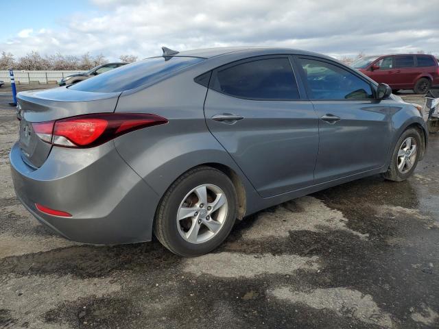 5NPDH4AE3EH510994 - 2014 HYUNDAI ELANTRA SE GRAY photo 3