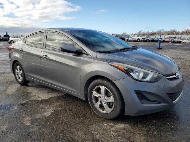 5NPDH4AE3EH510994 - 2014 HYUNDAI ELANTRA SE GRAY photo 4