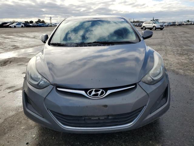 5NPDH4AE3EH510994 - 2014 HYUNDAI ELANTRA SE GRAY photo 5