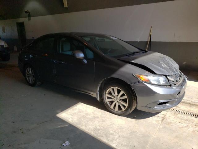 2HGFB2F88CH320455 - 2012 HONDA CIVIC EX GRAY photo 4