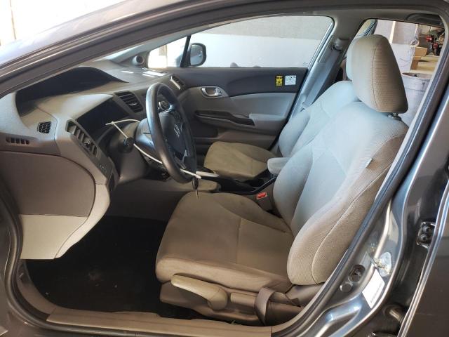 2HGFB2F88CH320455 - 2012 HONDA CIVIC EX GRAY photo 7