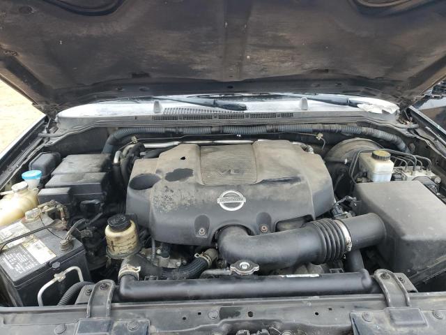 5N1BR18A28C607749 - 2008 NISSAN PATHFINDER LE შავი ფოტო 12