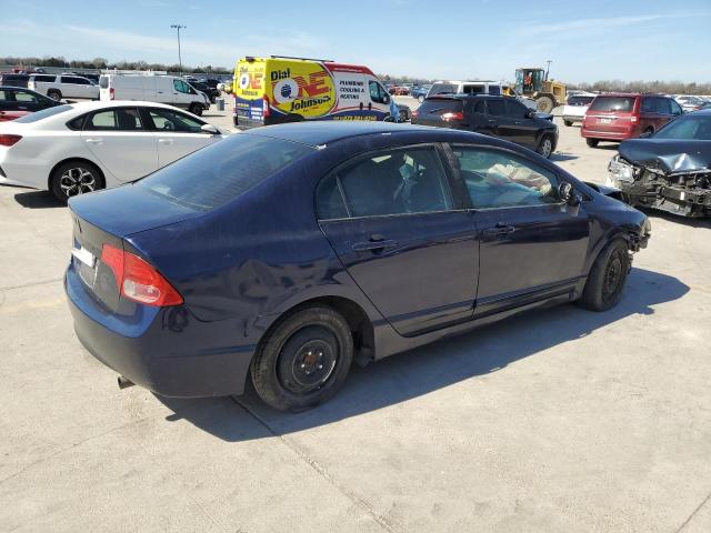 JHMFA16807S001768 - 2007 HONDA CIVIC EX BLUE photo 3