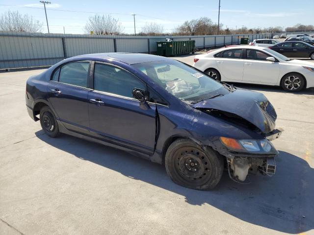 JHMFA16807S001768 - 2007 HONDA CIVIC EX BLUE photo 4