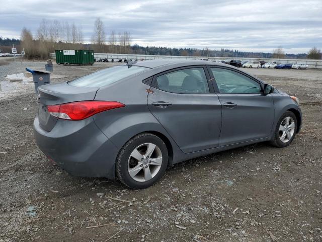 5NPDH4AEXDH400510 - 2013 HYUNDAI ELANTRA GLS GRAY photo 3