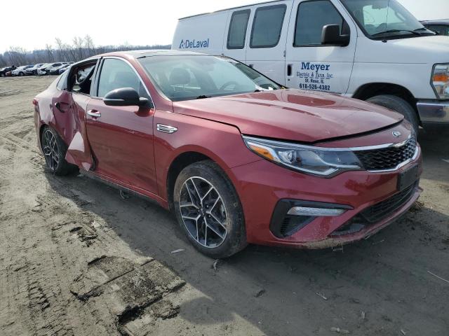 5XXGT4L3XLG434478 - 2020 KIA OPTIMA LX RED photo 4