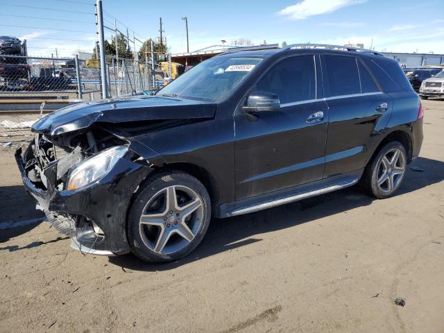 4JGDA5GBXGA666382 - 2016 MERCEDES-BENZ GLE 400 4MATIC BLACK photo 1