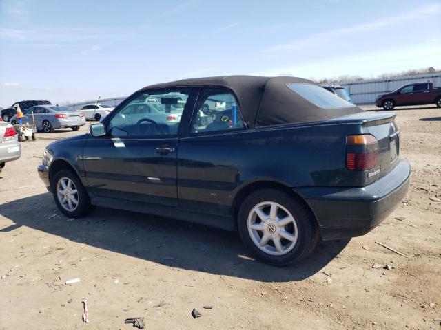 3VWBA81E5WM813240 - 1998 VOLKSWAGEN CABRIO GLS GREEN photo 2