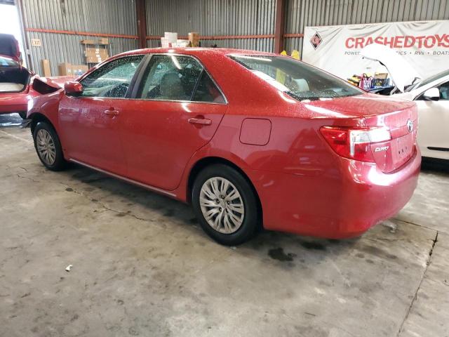 4T1BF1FK9CU537304 - 2012 TOYOTA CAMRY BASE RED photo 2
