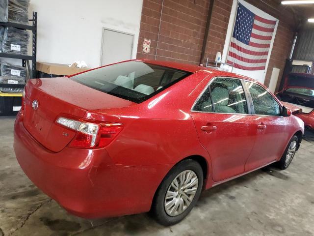4T1BF1FK9CU537304 - 2012 TOYOTA CAMRY BASE RED photo 3